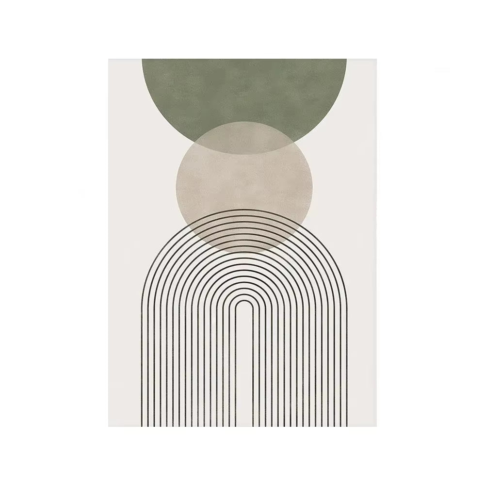 Nordic Sage Green Botanical Posters