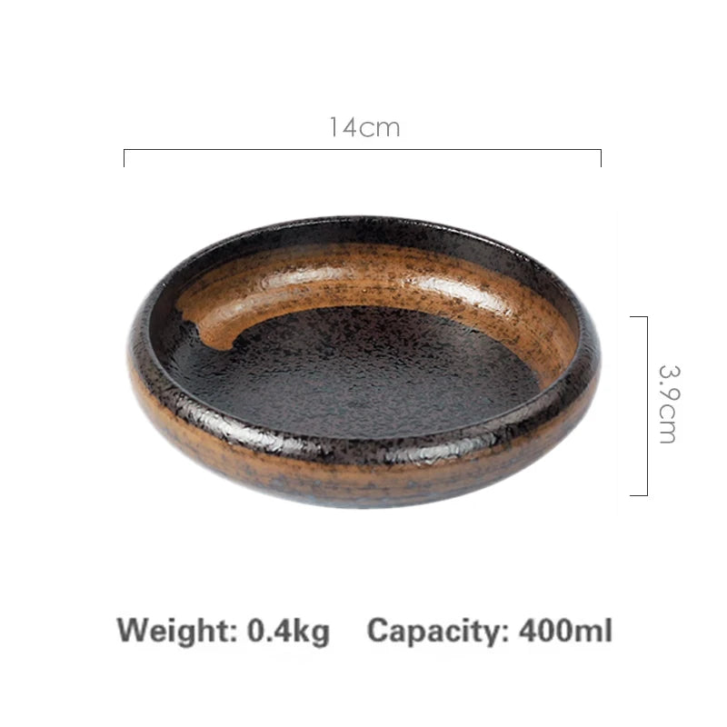 Creative Retro Ceramic Sushi Dishes