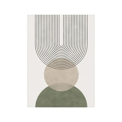 Nordic Sage Green Botanical Posters