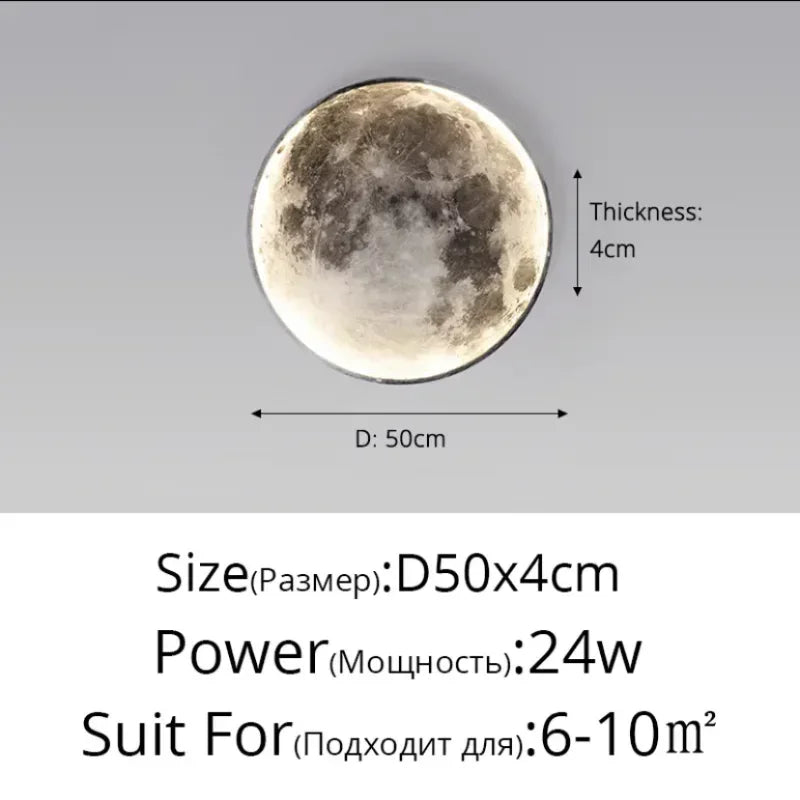 Nordic Moon Lamp