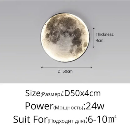 Nordic Moon Lamp