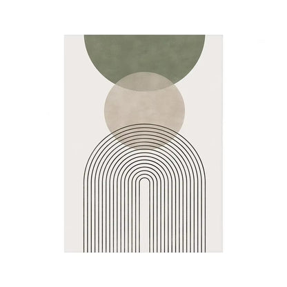 Nordic Sage Green Botanical Posters