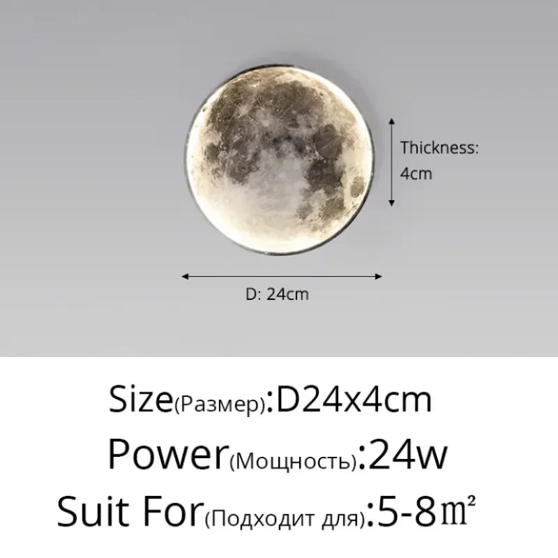 Nordic Moon Lamp