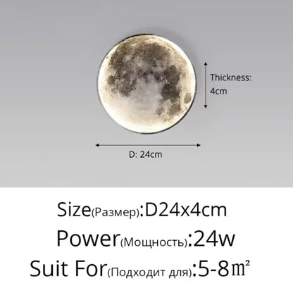 Nordic Moon Lamp
