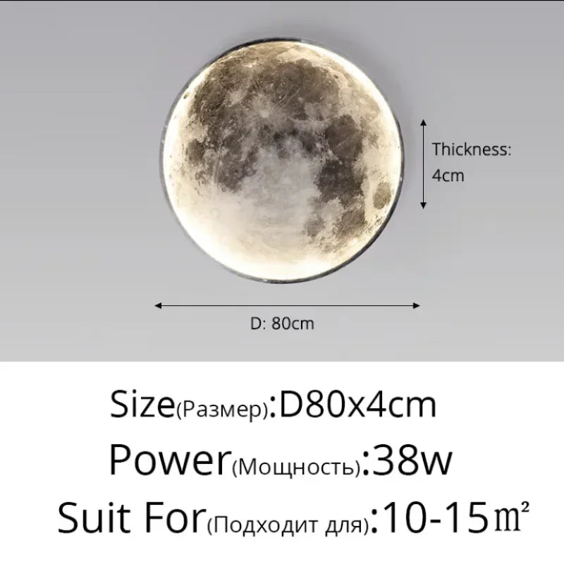 Nordic Moon Lamp