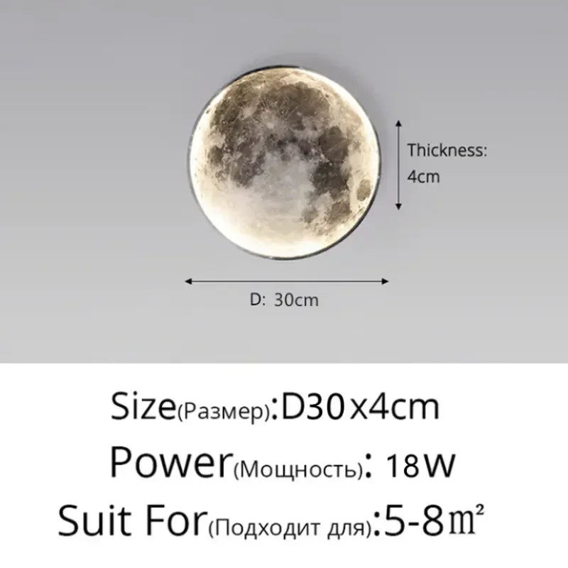 Nordic Moon Lamp