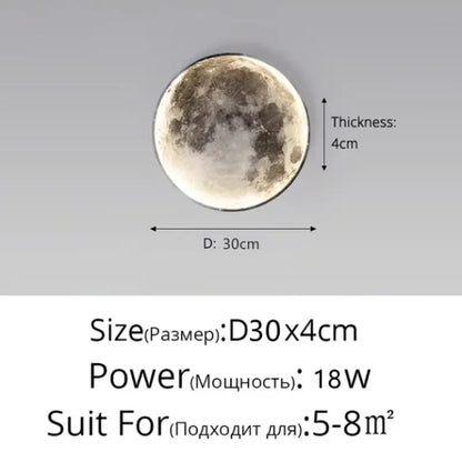 Nordic Moon Lamp