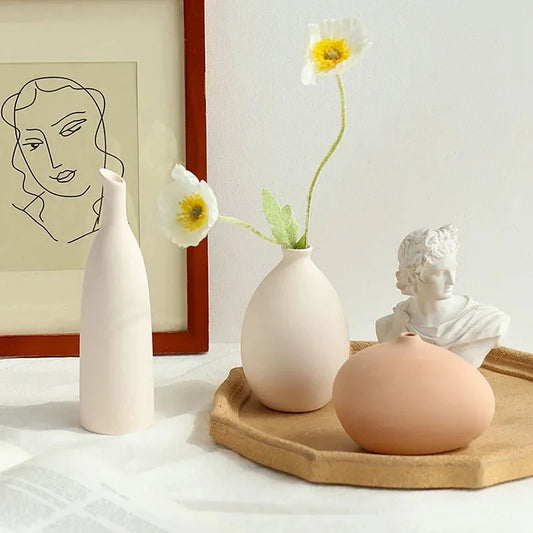 Nordic Ceramic Vase 