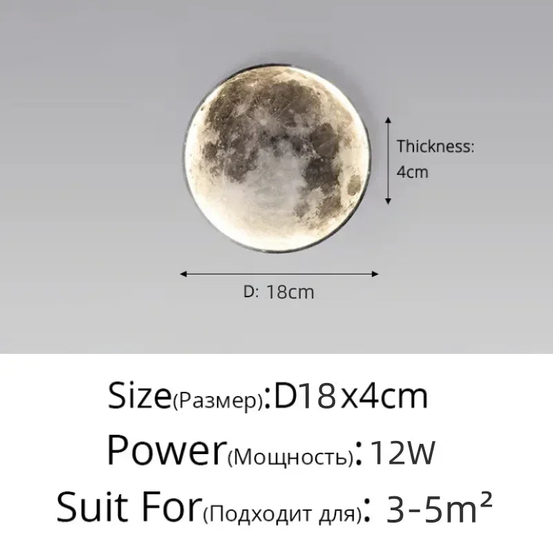 Nordic Moon Lamp