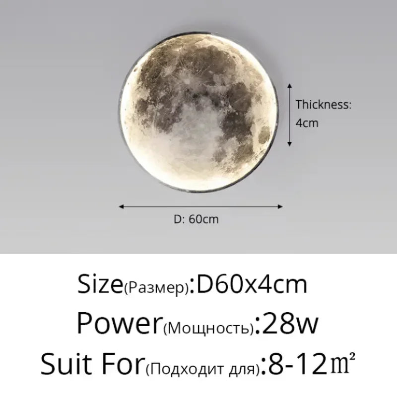 Nordic Moon Lamp