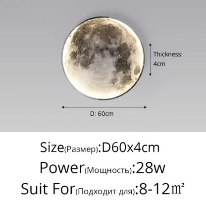Nordic Moon Lamp